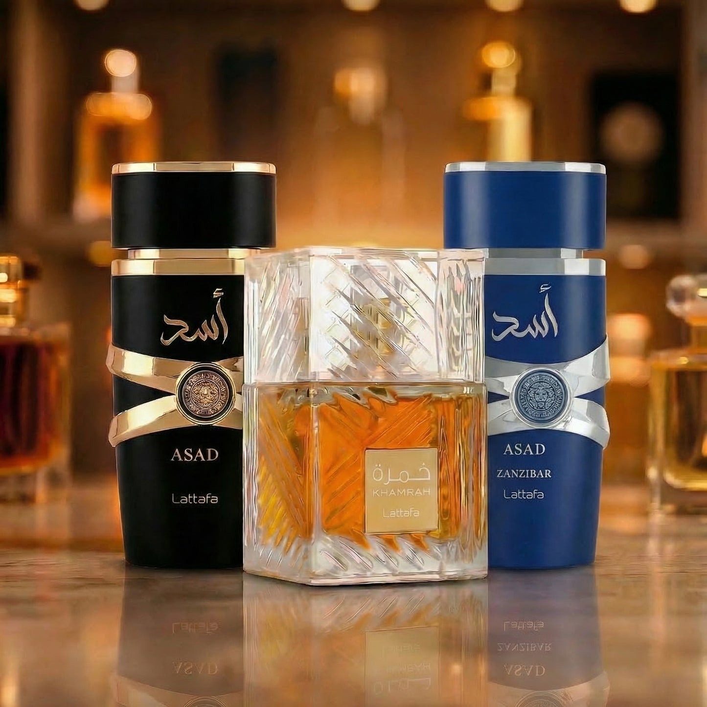 "Combo Presencia" Khamrah - Asad - Zanzibar